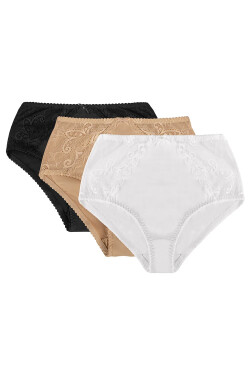 Mitex Aga 3-pack barva: bílá/béžová/černá S
