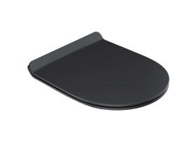 RAVAK - Vita WC sedátko, Slim, SoftClose, černá X01862