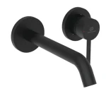 Ideal Standard Ceraline Nuovo - Umyvadlová baterie pod omítku | 2-otvorová instalace | hedvábná černá (BD764XG)