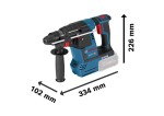 Aku vrtací kladivo Bosch GBH 18V-26 0611909000