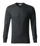 Resist LS triko unisex ebony gray XL