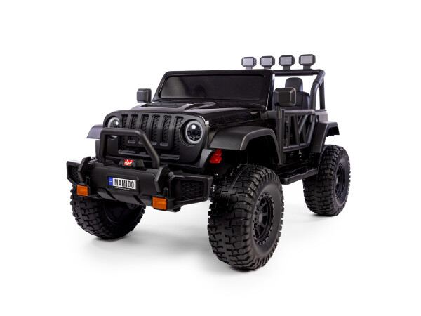 Mamido Elektrické autíčko Buggy BIG FOOT 4x4 černé 24V | 800W | 60 kg | EVA | LED | 2,4Ghz | ECO kůže