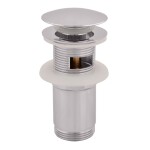 RAV Slezák - Výpusť umyvadlová CLICK-CLACK 5/4", Chrom MD0484 MD0484