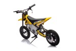 Mamido Dětská elektrická motorka Cross 350W 36V žlutá