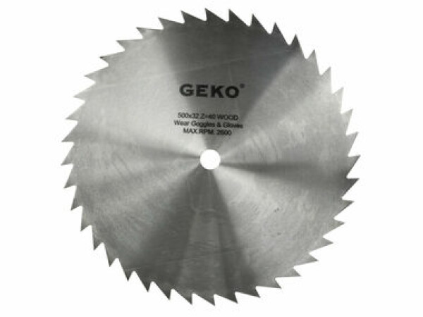 GEKO G00073 / Řezný kotouč na dřevo / 500 x 32 mm / 40T (G00073)