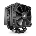 Sharkoon A60 černá / 2x 120mm / 260W TDP / 1800 RPM @ 30 dB / AMD + Intel (4044951042043)