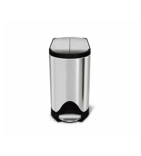 Simplehuman Pedálový odpadkový koš – 10 l / butterfly víko/ kartáčovaná nerez ocel/ FPP (CW1899)