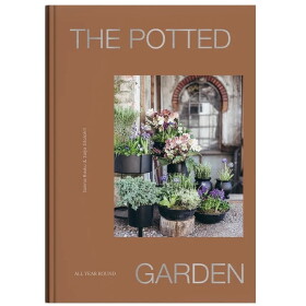 Kniha – The Potted Garden, Sanna Rasku/Saija Sitolahti, hnědá barva, papír