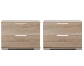 Set nočních stolků (2 ks) Easy Plus, dub sonoma