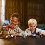 LEGO LEGO® DREAMZzz™ 71497 Cooperův tygří robot a Zerův hot rod