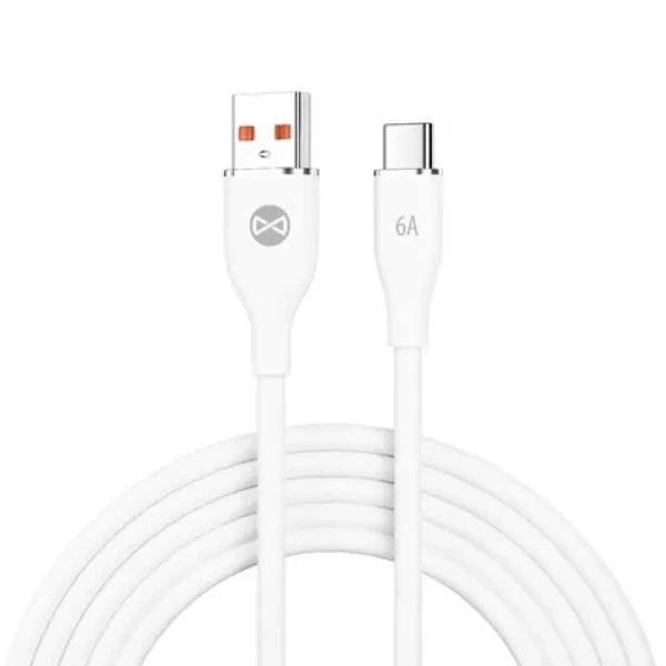 Forever datový kabel USB-USB-C bílý / 1m / 66w (GSM177581)
