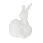 Storefactory Velikonoční dekorace OTTO 10 cm, bílá barva, porcelán