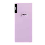 Diář PVC týdenní 2024 PASTELINI - fialová