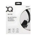 Xqisit BH100 černá / Bezdrátová sluchátka s mikrofonem / Bluetooth 4.0 / 40mm reproduktory / výdrž až 8 h (BH100)