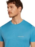 ICEBREAKER Mens Mer 150 Tech Lite SS Tee IB Wordmark, Arctic velikost: XL