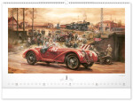 Nástěnný kalendář 2027 Notique Oldtimers – Václav Zapadlík, 64 x 42 cm