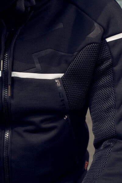Moto bunda Richa Stradale Air Hoodie černá - Xxl