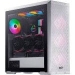 ADATA XPG DEFENDER PRO bílá / E-ATX / 2x USB-A 3.0 / 3x 120mm / bez zdroje / průhledná bočnice (DEFENDER PRO-WHCWW)