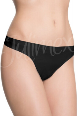 Dámská tanga String black - JULIMEX černá L