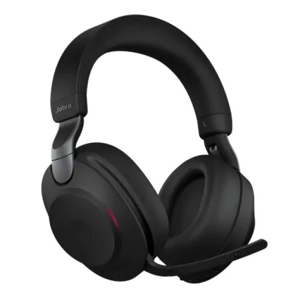 Jabra Evolve2 85 černá / Sluchátka / mikrofon / ANC / Bluetooth / MS Teams / stojánek (28599-999-889)