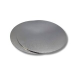 Podložka pod dort MDF TENKÁ Cake Star stříbrná kruh 28 cm 11" (1 ks)