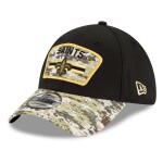New Era Pánská kšiltovka New Orleans Saints NFL 2021 On-Field Salute to Service 39THIRTY Flex Fit Velikost: S/M