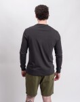 Tričko Klättermusen Root Logo LS Tee M's 961 Raven