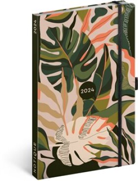 Diář 2024: Džungle - týdenní, 13 × 21 cm