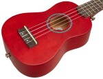 Cascha HH 3961 Soprano Ukulele Set Red