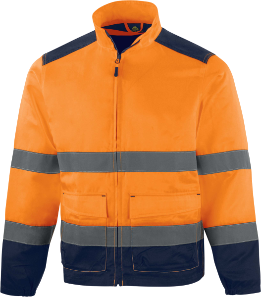 Reflexní pracovní bunda Delta Plus M1VE2HV Barva: Žlutá, Velikost: 3XL (M1VE2HVJA3X)