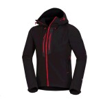 Bunda JIMMY NORTHFINDER BU-3977OR černá pánská softshellová 2XL černá