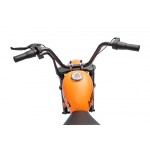 Mamido Dětská elektrická motorka Chopper Warrior 36V oranžová
