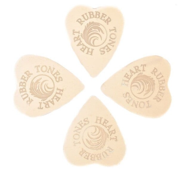 Timber Tones Rubber Tones Heart Clear Silicon 4-Pack