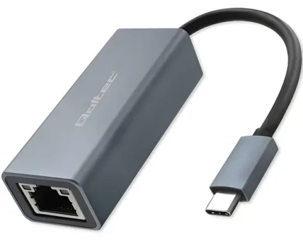Adaptér USB-C na RJ45 Ethernet / Adaptér / 1000 Mb/s / hliníkové tělo (50352)