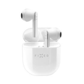 FIXED Boom Pods bílá / bezdrátová TWS sluchátka / Bluetooth 5.0 / 400mAh + 2x 30mAh (FIXBO-PDS-WH)