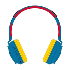 Lexibook 3D bezdrátová sluchátka Superman se světelnými efekty a limitem hlasitosti - Alltoys Lexibook