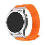 FIXED Nylonový řemínek Nylon Sporty Strap pro Garmin QuickFit 26mm oranžový (FIXNST2-QF26MM-OR)