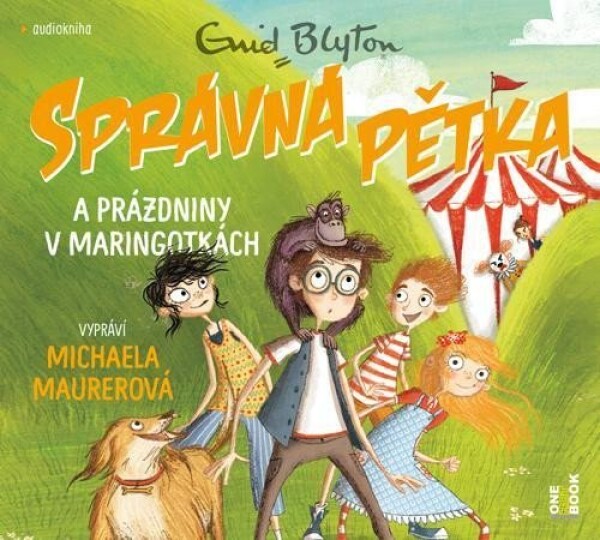 Správná pětka prázdniny maringotkách Enid Blytonová