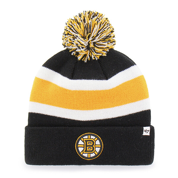 47 Brand Pánská Zimní Čepice Boston Bruins 47 Breakaway Cuff Knit