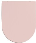 ISVEA - INFINITY WC sedátko, SLIM, Soft Close, Easy Take, růžová Salmon 40KF0541I-S