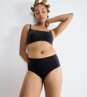Dámské kalhotky ZERO Feel 2.0 High waist - BLACK - černé 0004 - SLOGGI BLACK XL