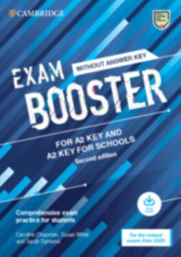 Exam Booster for A2 Key and A2 Key for Schools without Answer Key with Audio for the Revised 2020 Exams - Caroline Chapman