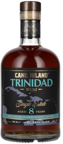 Cane Island Single Estate Trinidad 8y 43% 0,7 l (holá láhev)