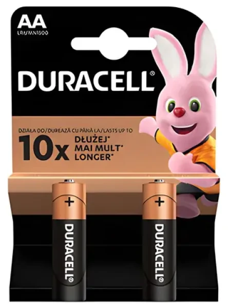 Duracell Basic AA / Baterie / Alkalická / 1,5 V / 2 ks (42301)