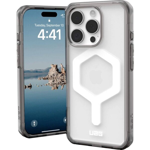 Urban Armor Gear Plyo zadní kryt na mobil Apple iPhone 16 Pro šedá, transparentní 1552552, Kompatibilní s MagSafe, odolné vůči nárazům 114480113141