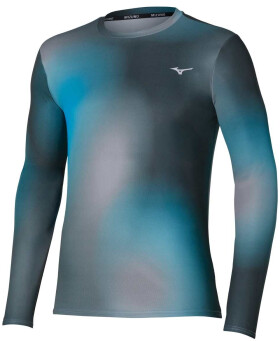Běžecké tričko Mizuno Core Graphic Long Sleeve Tee J2GAD51207 Velikost textilu: XL