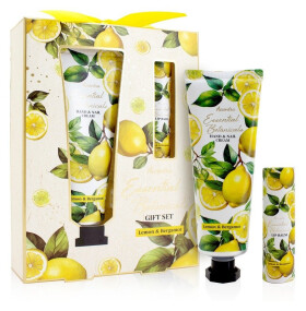 Set péče o tělo ESSENTIAL BOTANICS v dárkové krabičce Citron a bergamot 60ml + 3,5g