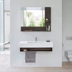 DURAVIT - Vero Umyvadlo 1050x490 mm, s přepadem, s otvorem pro baterii, WonderGliss, bílá 03291000001