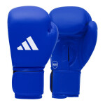 Turnajové boxerské rukavice adidas schválené IBA v modré barvě 10 oz