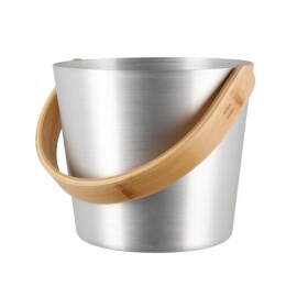 RENTO Saunové vědro hliníkové 5l - přírodní